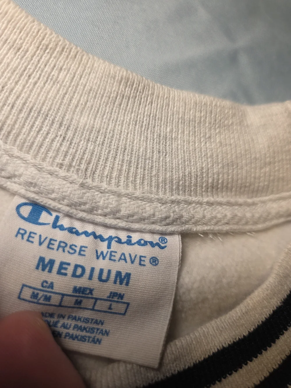 Champion Reverse Weave Tennessee Football Crewneck Sweatshirt Mens Medium White